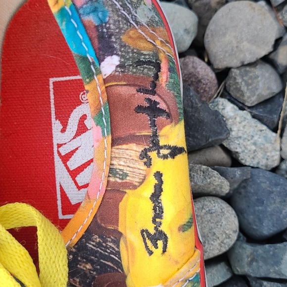 Like New Moca Brenna Youngblood Museum Collection Unisex Vans - Picture 3 of 8